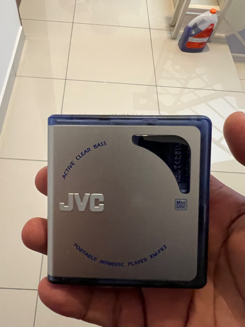 Vintage JVC minidisc portable, Audio, Portable Music Players on Carousell