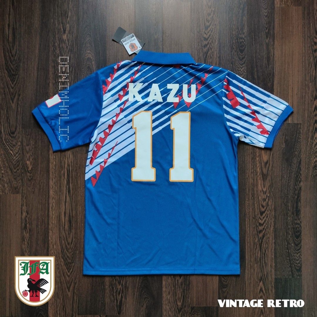 VINTAGE RETRO‼️BNEW! ASICS JAPAN 90's HOME KIT | # 11 KAZU