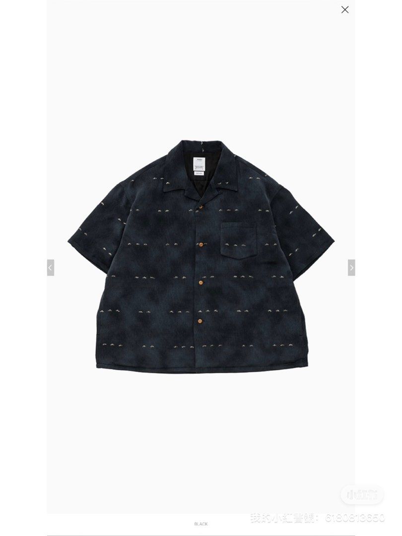 Visvim WALLIS SHIRT IRIS (MAWATA), 名牌, 服裝- Carousell