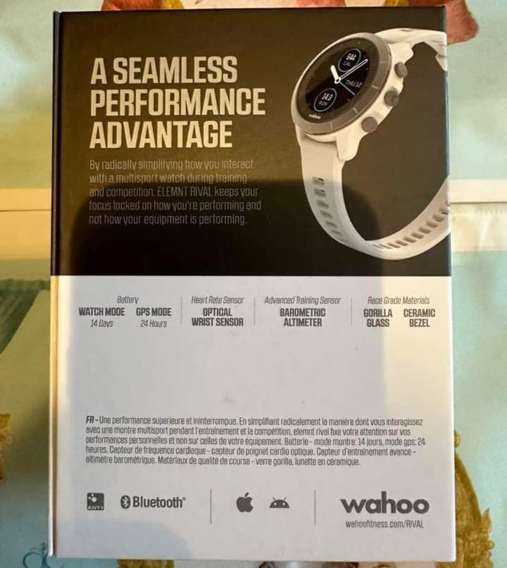 Wahoo Element Rival GPS watch, Mobile Phones & Gadgets, Wearables ...