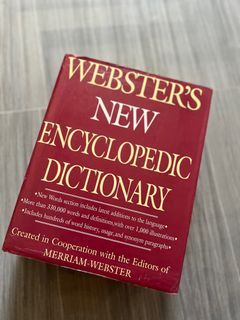 Webster’s New Encyclopedic Dictionary