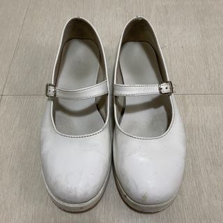 White Duty Shoes/Mary Jane Type
