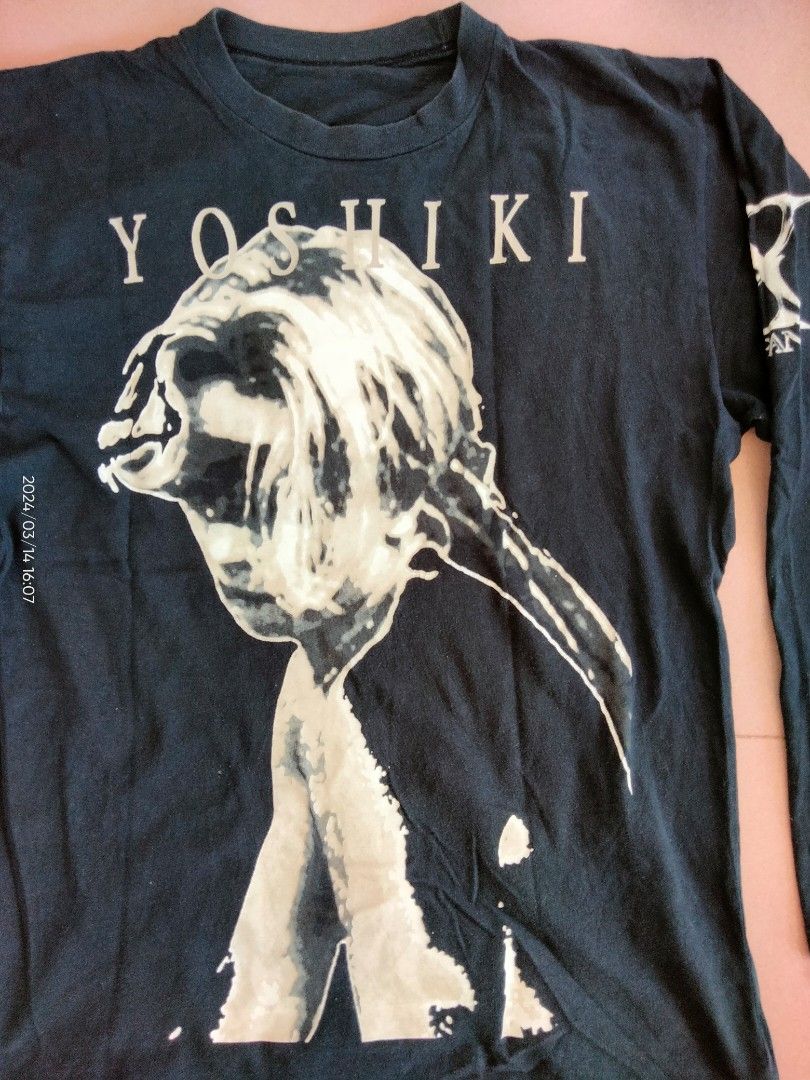 X Japan Dahlia Tour 95-96 Yoshiki, Men's Fashion, Tops & Sets
