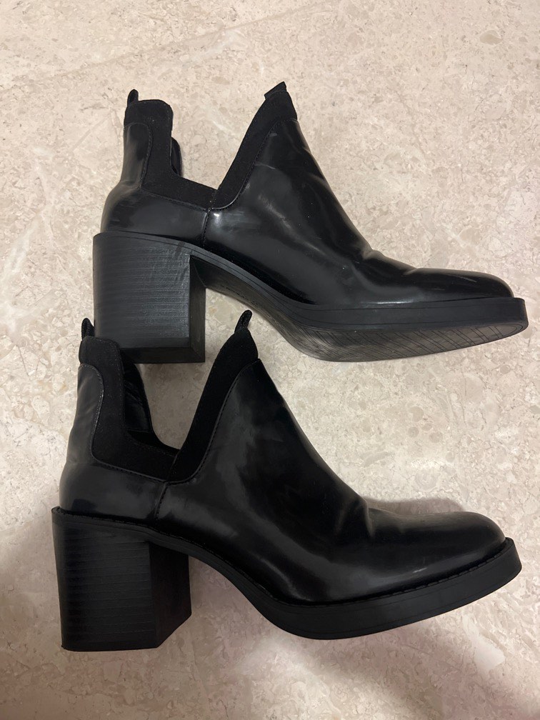Zara cut out boots cheap