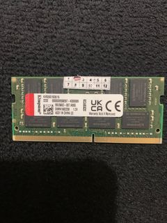 16GB DDR4 Kingston Memory for Laptop SODIMM