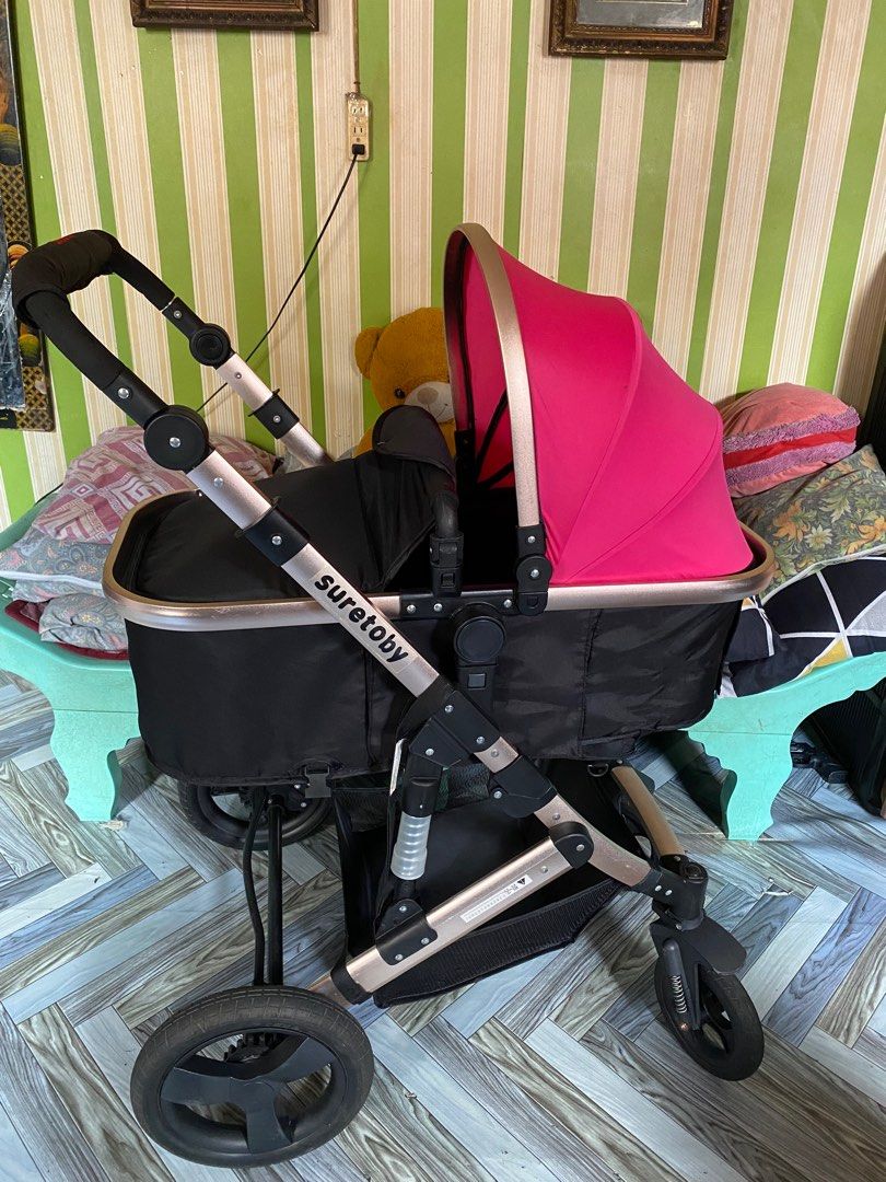 2in1 stroller and bassinet heavy duty (Category: Strollers) located in Manila. Submitted by gracediola_18 (Listing ID 1303152792, Image 2). Description: Fix na sa 2500 cod or pick up Qc Balintawak .