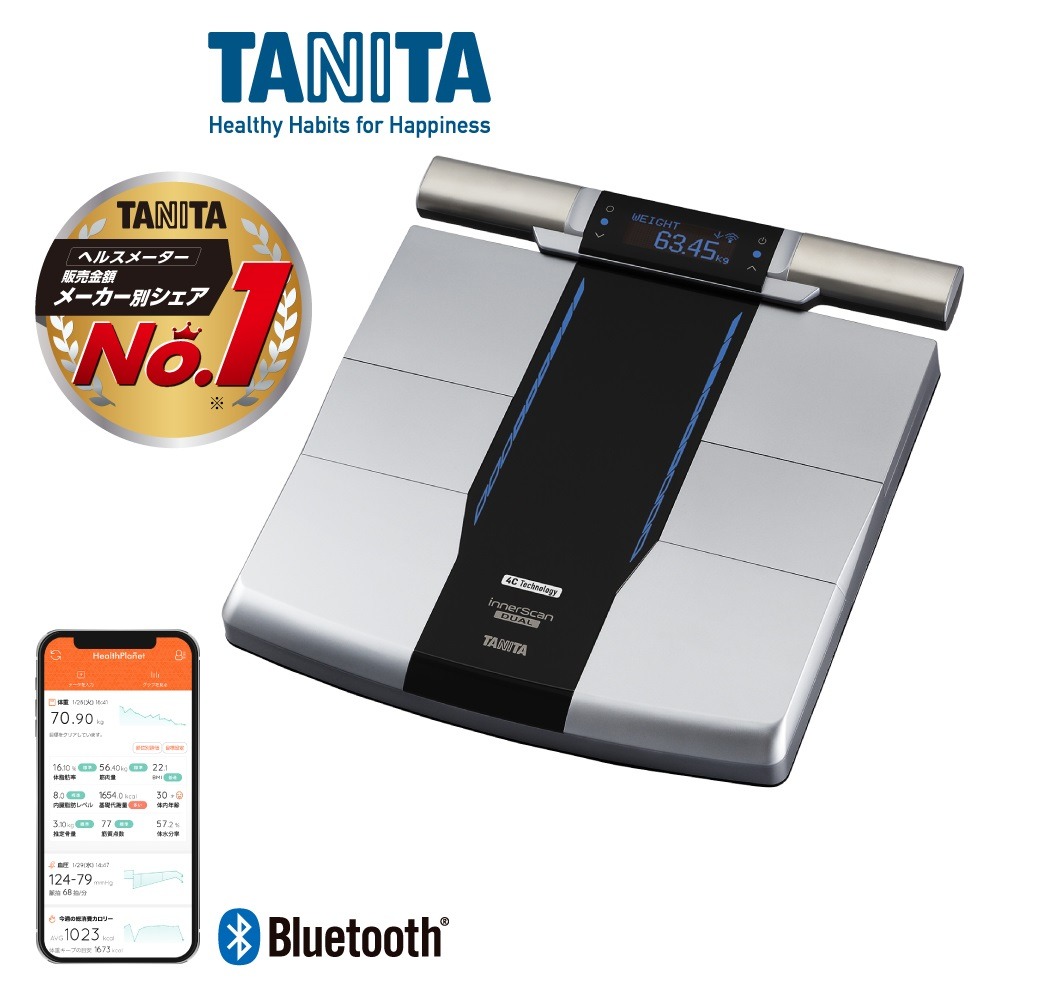 全新 日本製 RD-801 /RD-800 innerscan dual 藍牙連接手機 日版新一代 RD-545 TANITA 旗艦 塔尼達 ...