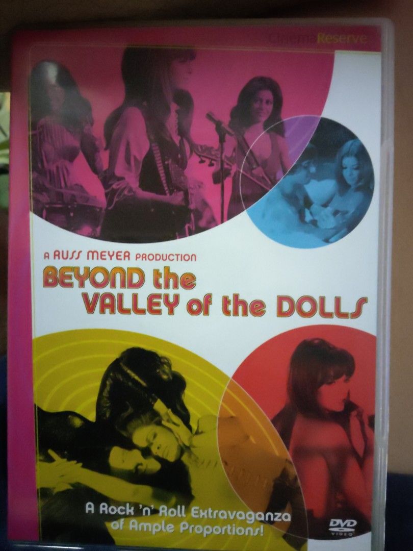 經典音樂Clut 片Beyond the valley of dolls 春滿娃娃谷/飛越美人谷中文字幕2 DVD, 興趣及遊戲, 音樂、樂器&  配件, 音樂與媒體- CD 及DVD -
