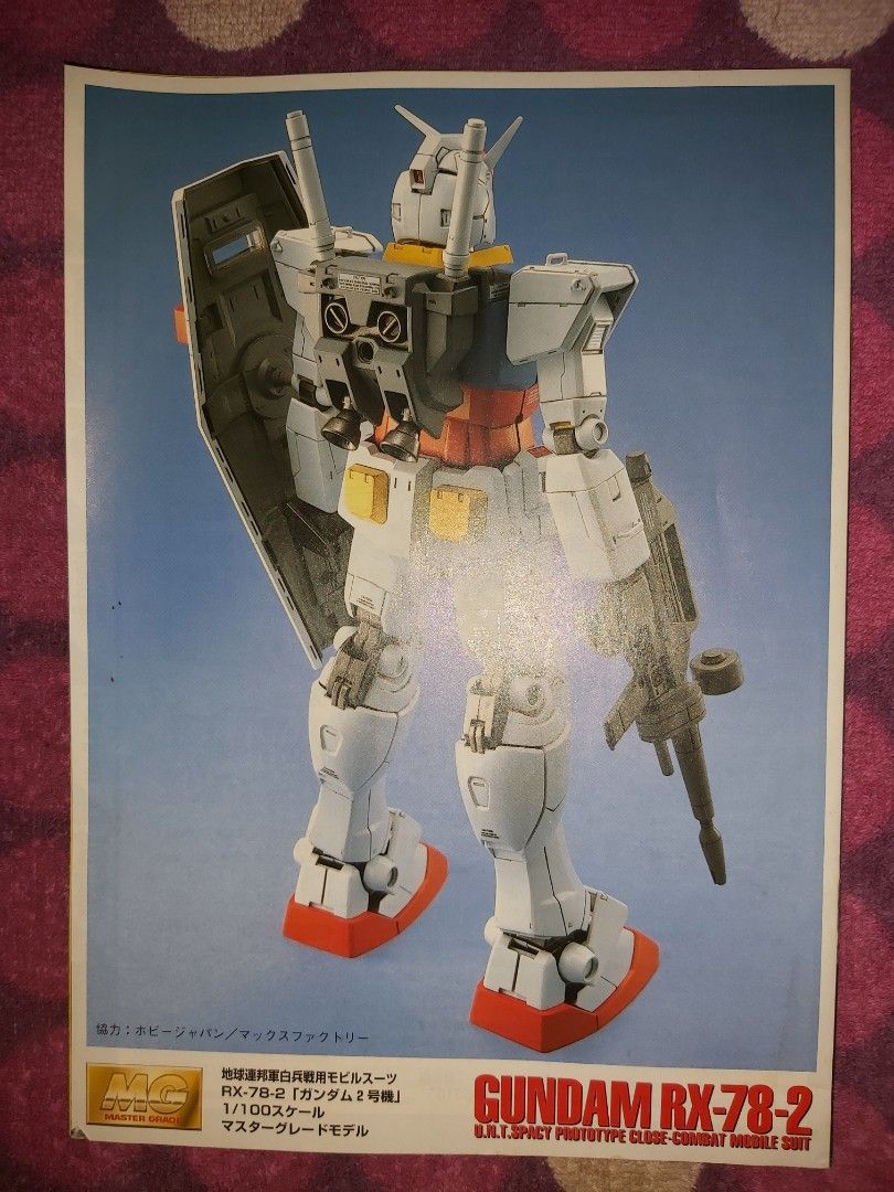 高達Gundam 紅色電鍍MG RX-78-2 RX782 CA C/A Char Custom 基