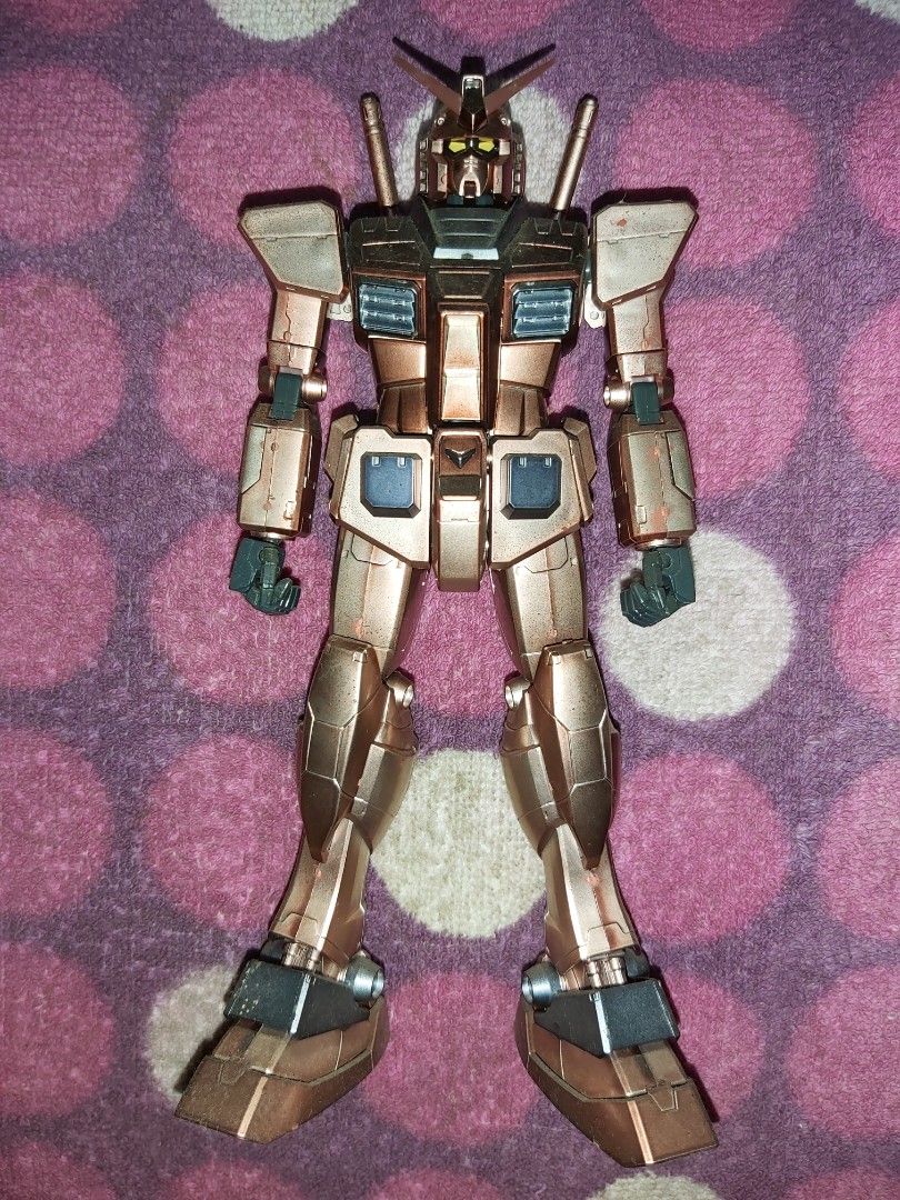 高達Gundam 紅色電鍍MG RX-78-2 RX782 CA C/A Char Custom 基
