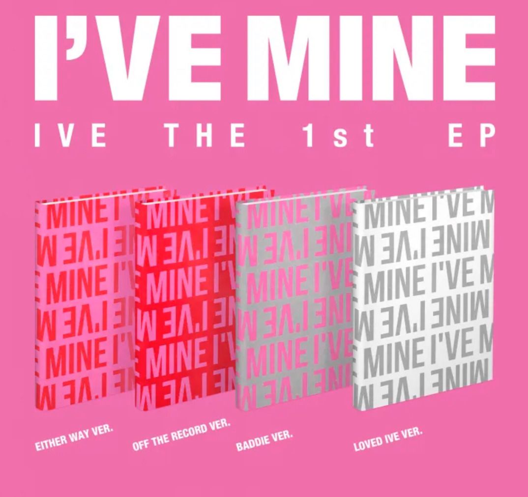 wts ) sealed ive mine albums !, Hobbies & Toys, Memorabilia & Collectibles,  K-Wave on Carousell