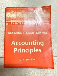 Accounting Principles 7th Ed
