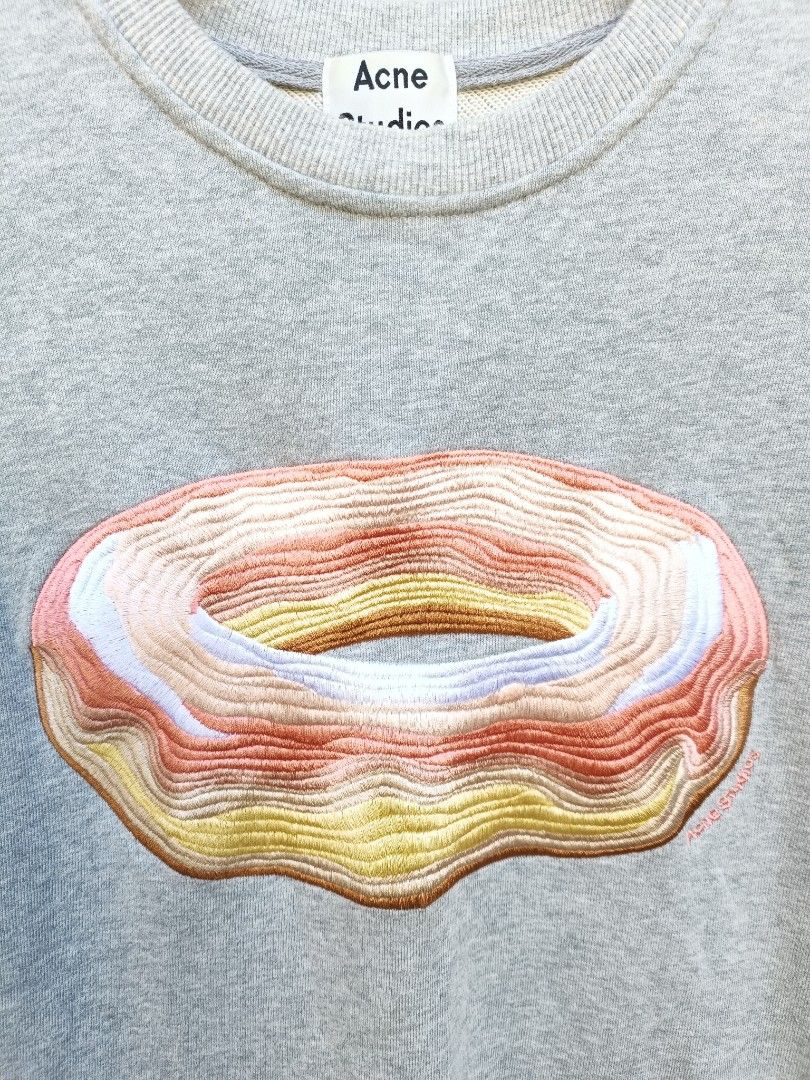 Acne studios donut sweatshirt sales