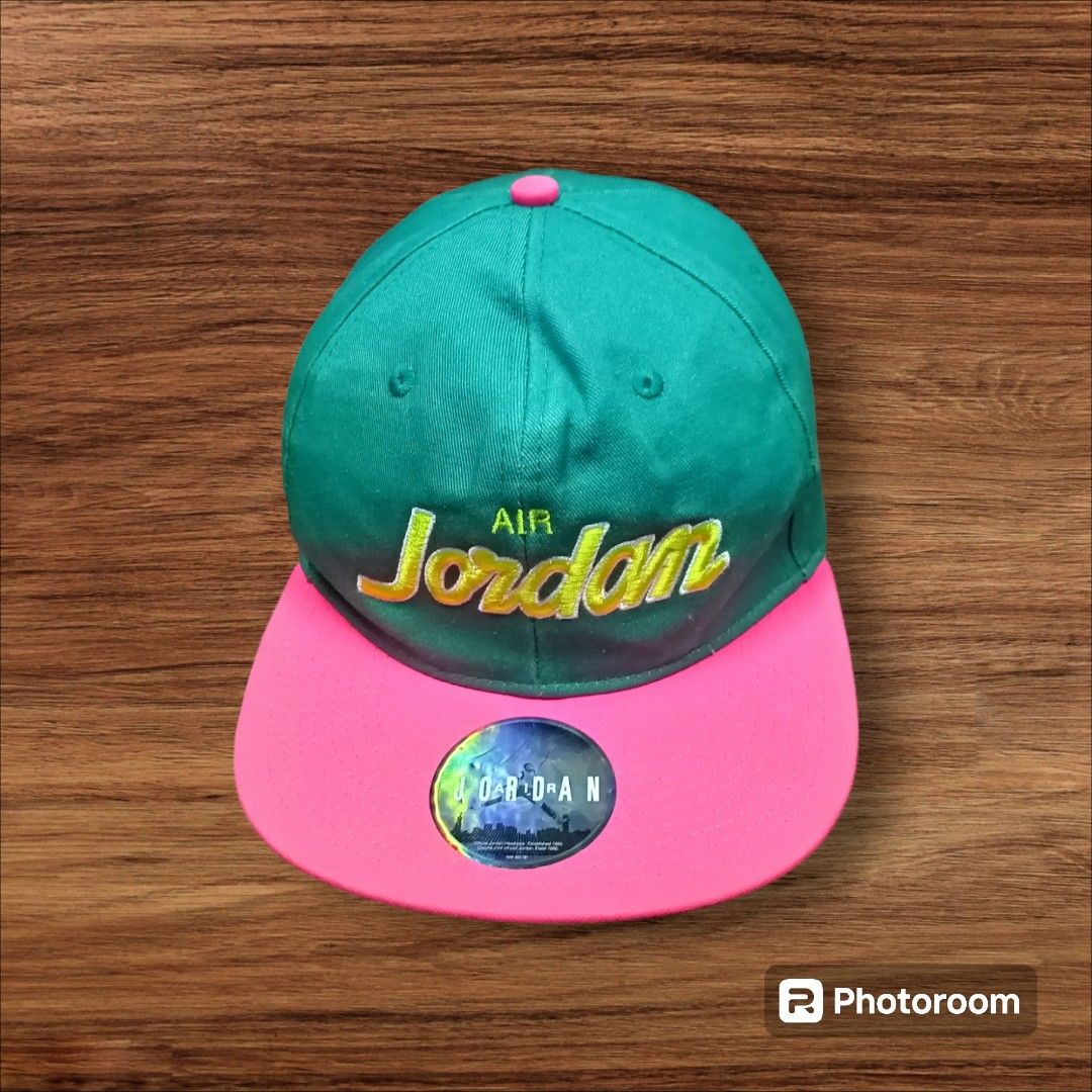 Air Jordan Pro Script Snapback Cap I Hat