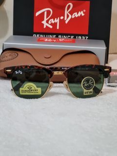 💯Authentic Rayban  clubmaster sunglasses