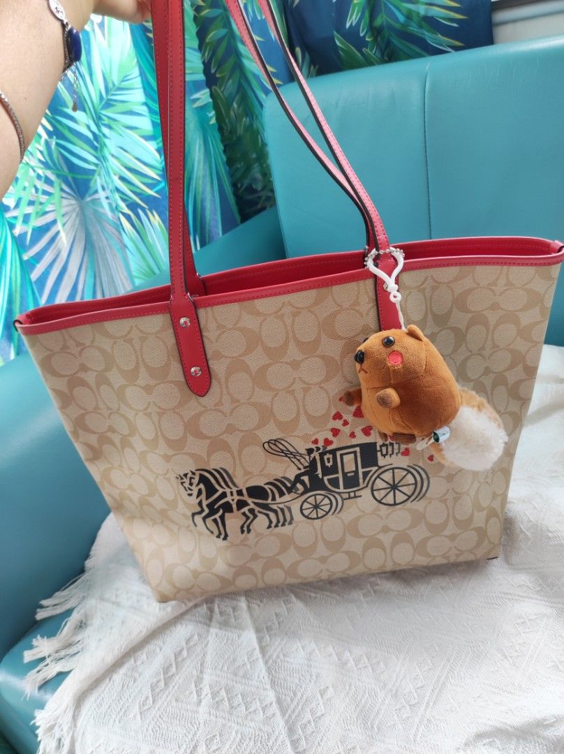 Authentic Coach Tote Bag Carousell