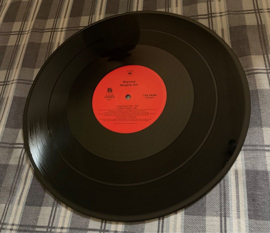 Beyonce - Naughty Boy Vinyl (Category: Vinyls) located in Marikina City. Submitted by dongv70 (Listing ID 1303123146, Image 2). Description: Beyonce - Naughty Boy Played/Used Condition: VG Php 800.00 + Shipping (Not Included) Tracks: A1. Featuring LIl' Flip A2. Album Version B1. Instrumental B2. A Cappella B3. LIl' Flip A Cappella .