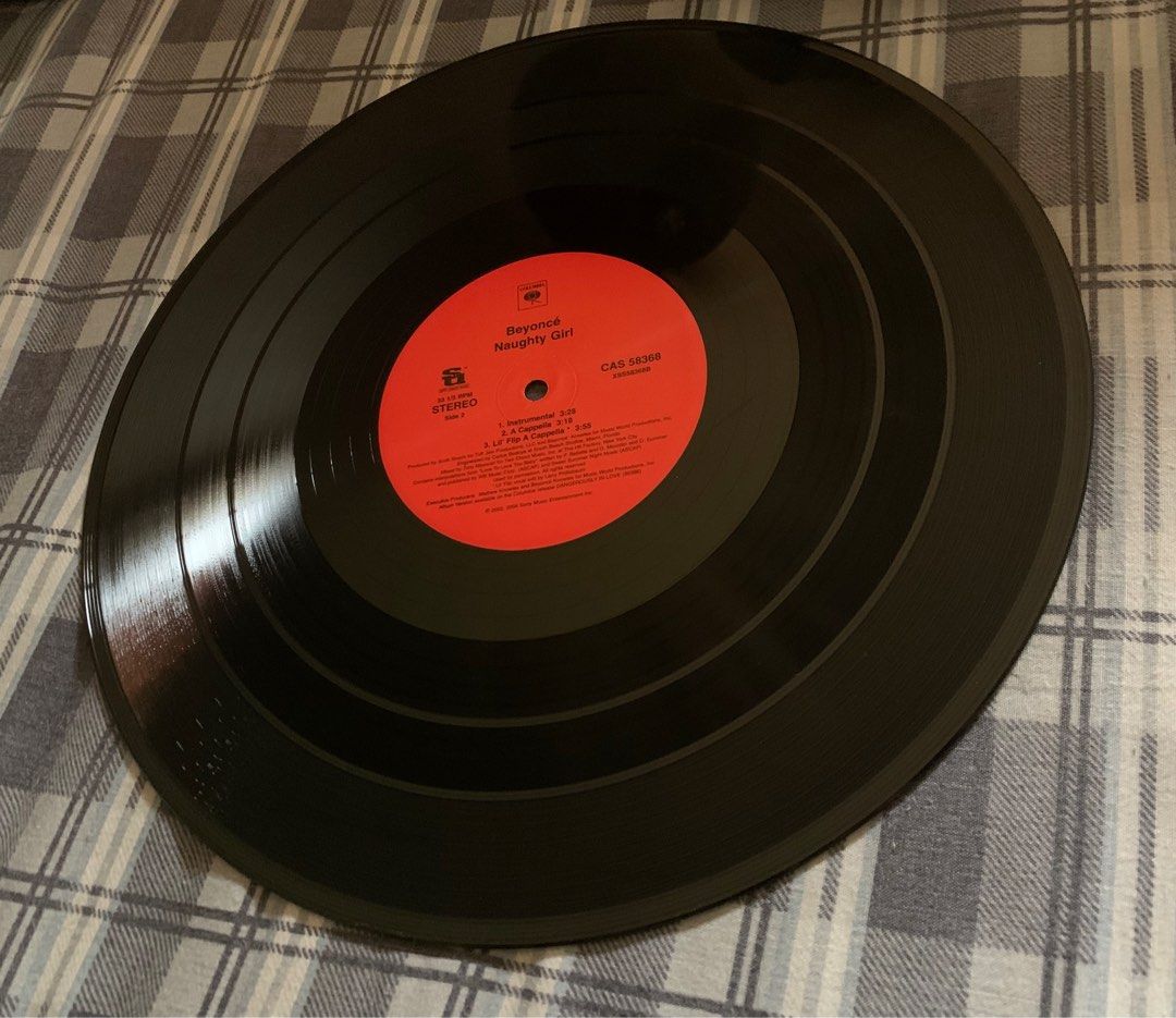 Beyonce - Naughty Boy Vinyl (Category: Vinyls) located in Marikina City. Submitted by dongv70 (Listing ID 1303123146, Image 3). Description: Beyonce - Naughty Boy Played/Used Condition: VG Php 800.00 + Shipping (Not Included) Tracks: A1. Featuring LIl' Flip A2. Album Version B1. Instrumental B2. A Cappella B3. LIl' Flip A Cappella .