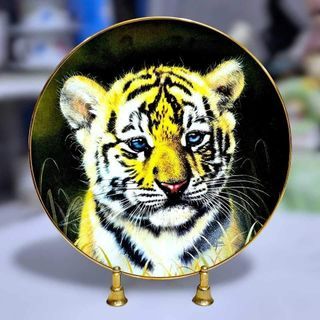 Big cats deco plates(tiger, jaguar, leopard see more pictures)