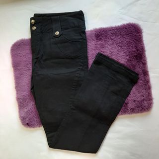Black Wide Cut / Bell Bottom Style Pants