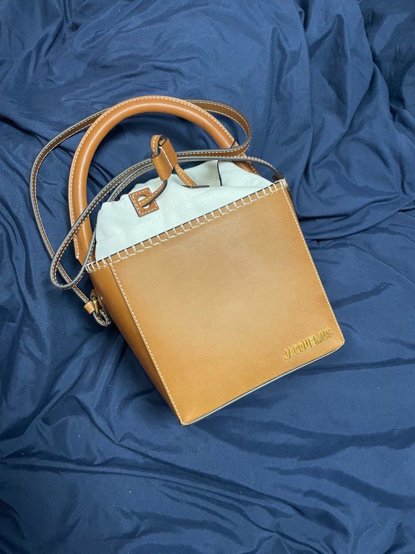 Brand New* Jacquemus Le Seau Carre, Luxury, Bags Wallets on