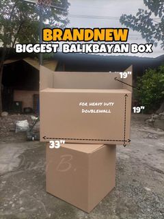 Brandnew Balikbayan BOX (Biggest)