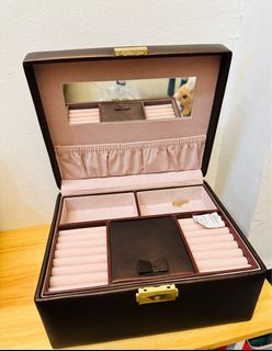 Brown large jewelry Box