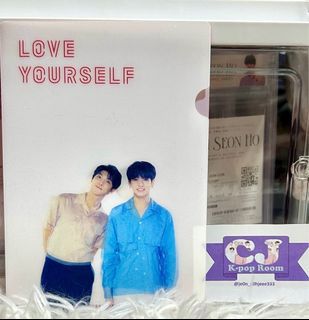 BTS Love Yourself Lenticular L-Holder (NamKook)
