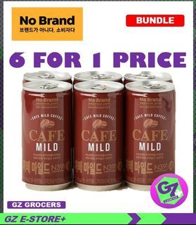 BUNDLE Mild Coffee NO BRAND 175ML X3 X6