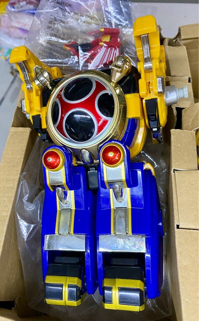 C1155-7 BANDAI 忍風戰隊DX忍風合體旋風神HURRICANGER WHIRLWIND GOD 