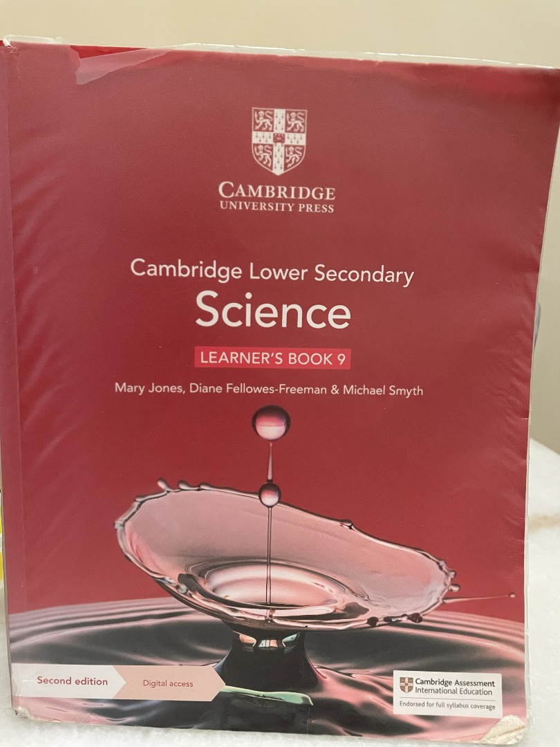 Cambridge Lower Secondary Science: Learner's Book 9 with digital access ...