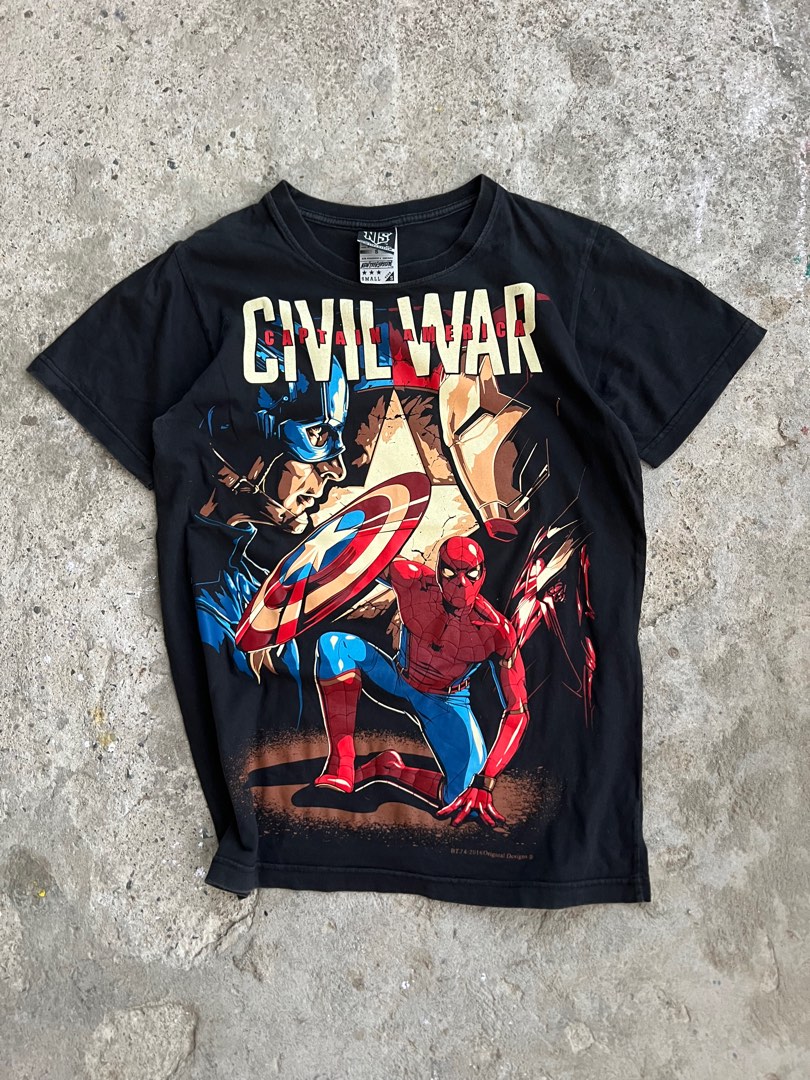 civil war shirt Men s Fashion Tops Sets Tshirts Polo Shirts on Carousell