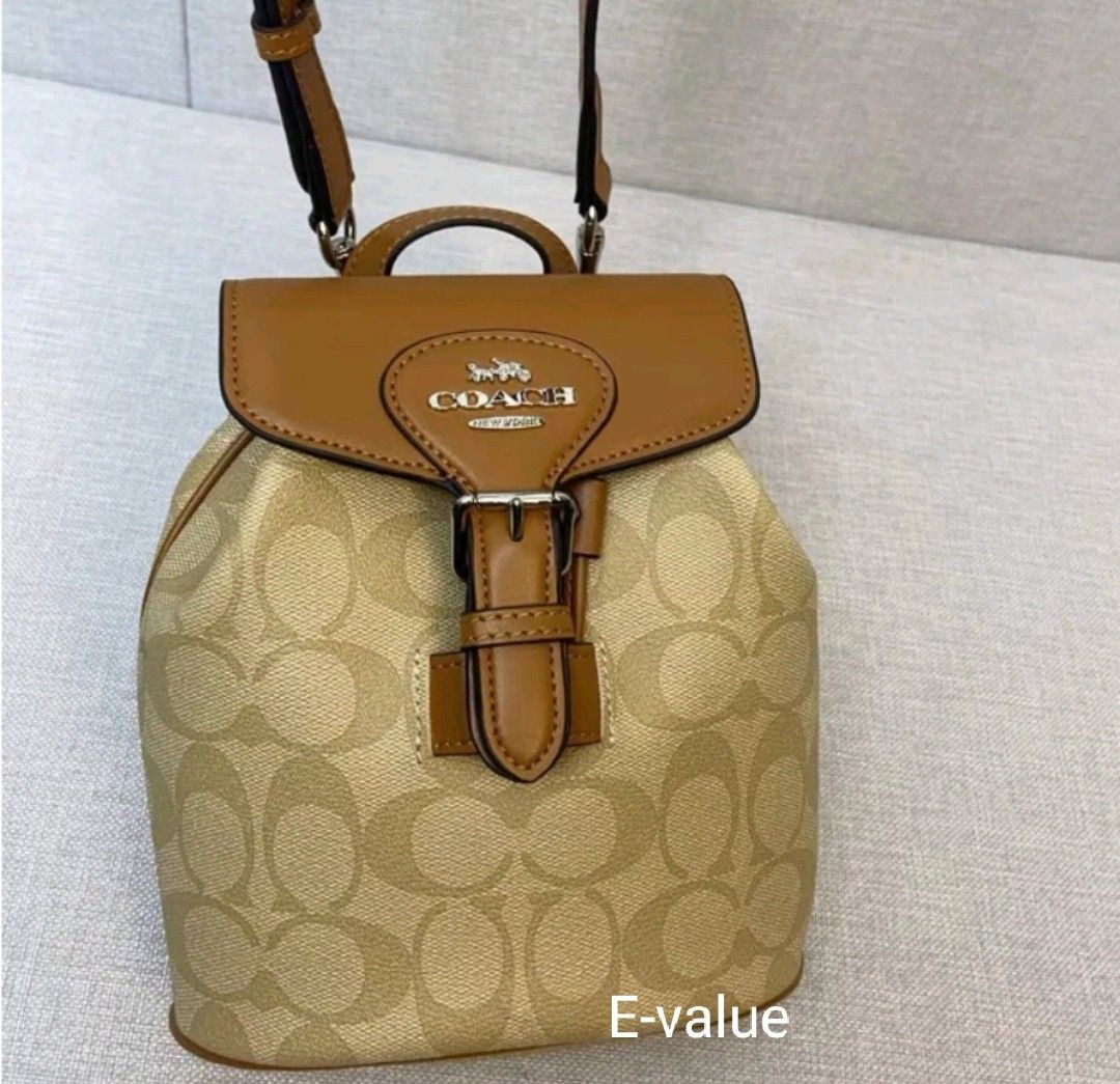 Coach sling backpack women's cheap