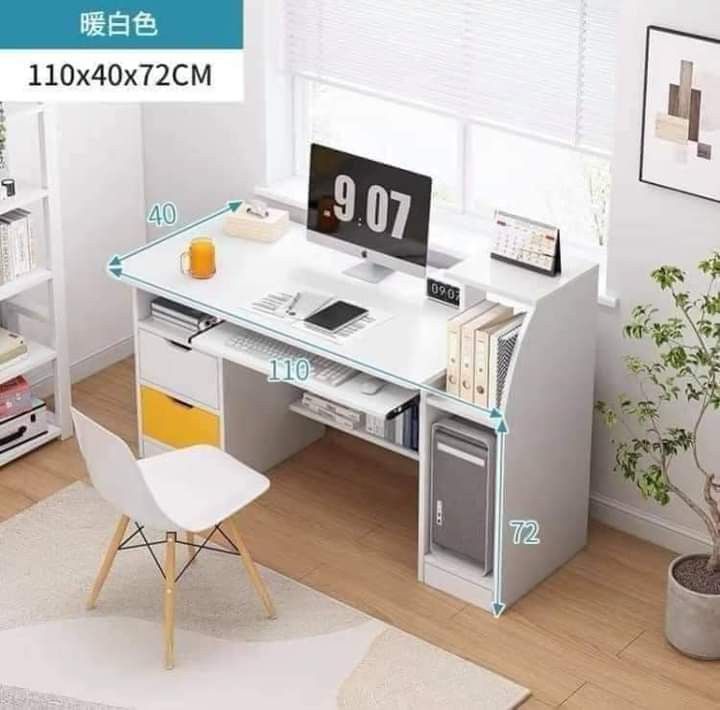 COMPUTER TABLE WITH DRAWER (Category: Tables & Sets) located in Manila. Submitted by bambooreye87652 (Listing ID 1303107274, Image 3). Description: 1700php COMPUTER TABLE WITH DRAWER COLOR AVAIL: SHALLOW WALNUT, BLUE, MAPLE CHERRY WOOD, WHITE SIZE AVAIL:100cm*40cm*92cm.