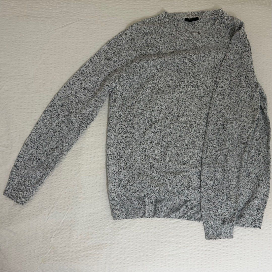 COS finnish cotton speckled jumper Women s Fashion Tops Longsleeves on Carousell