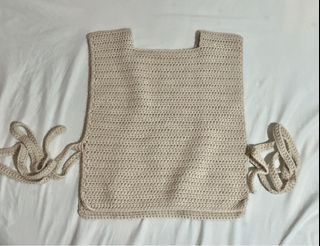 Crocheted Apron Top