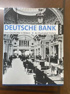 Deutsche Bank Geschichte in Bildern An Illustrated History 2007 - Verlag Piper - Coffee Book Table