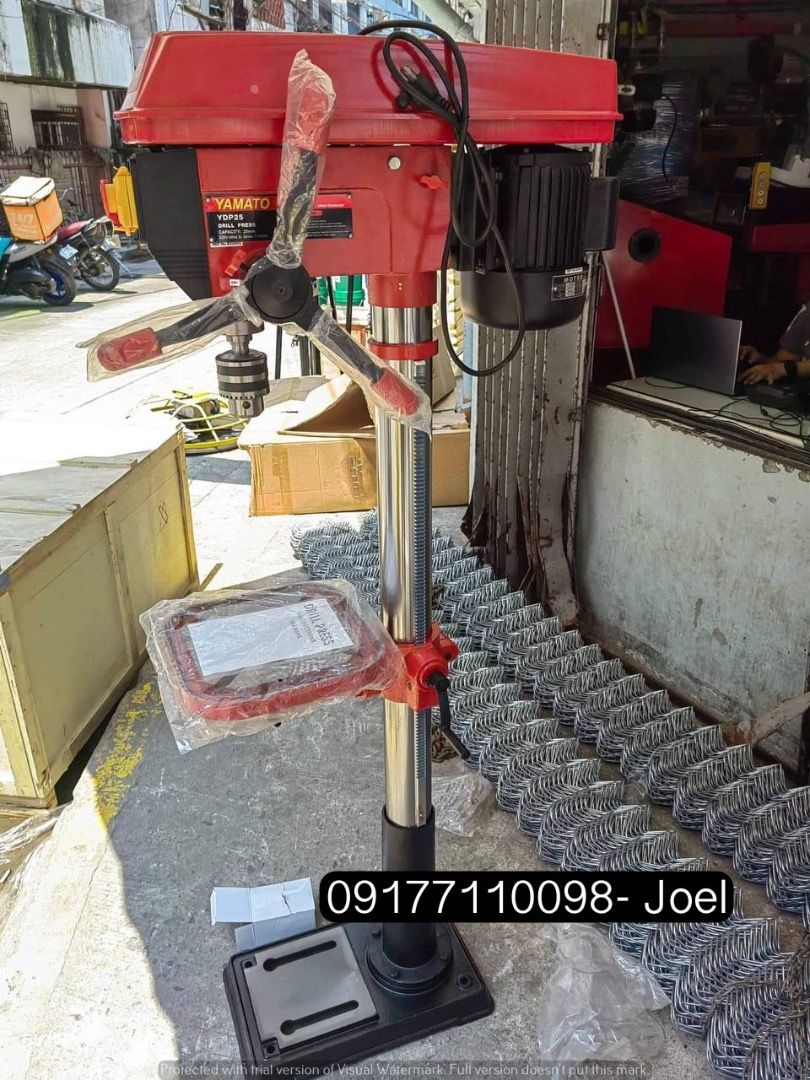 Drill Press Machine YDP-25 (Category: Construction Tools & Equipment) located in Manila. Submitted by joeyroque09 (Listing ID 1303138768, Image 3). Description: Drill Press Machine YDP-25 Brand: Yamato Specs: 25mm Price: 28,750/unit .
