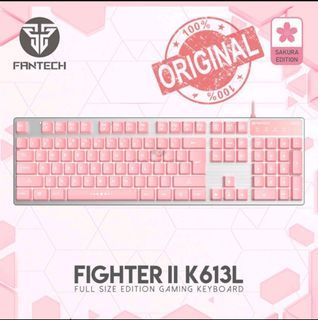 Fantech fighter pink keyboard