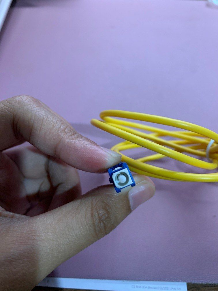Fiber Optic Cable, 1.5m (Category: Cables & Adaptors) located in Calamba. Submitted by prelovedbyj7 (Listing ID 1303110259, Image 3). Description: Receipt is in the photo. Bought at GAMELINE.