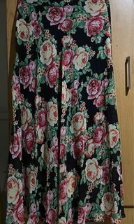 Forever 21 Floral Maxi Skirt