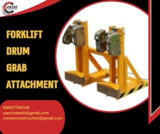 Forklift Drum Grab Attachment