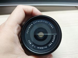 Fujifilm FUJINON XF 18mm F2 Black Lens
