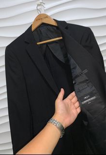 G200 Man Black Blazer Jacket Coat! (MEDIUM-LARGE)
