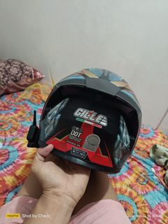 Gellie helmet and intercom