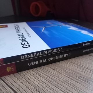 General Chemistry 1 and General Physics 1 (REX Bookstore) Senior High School SHS Textbook Bundle