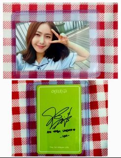 GFriend SinB Limited Edition Photo Card with Sign