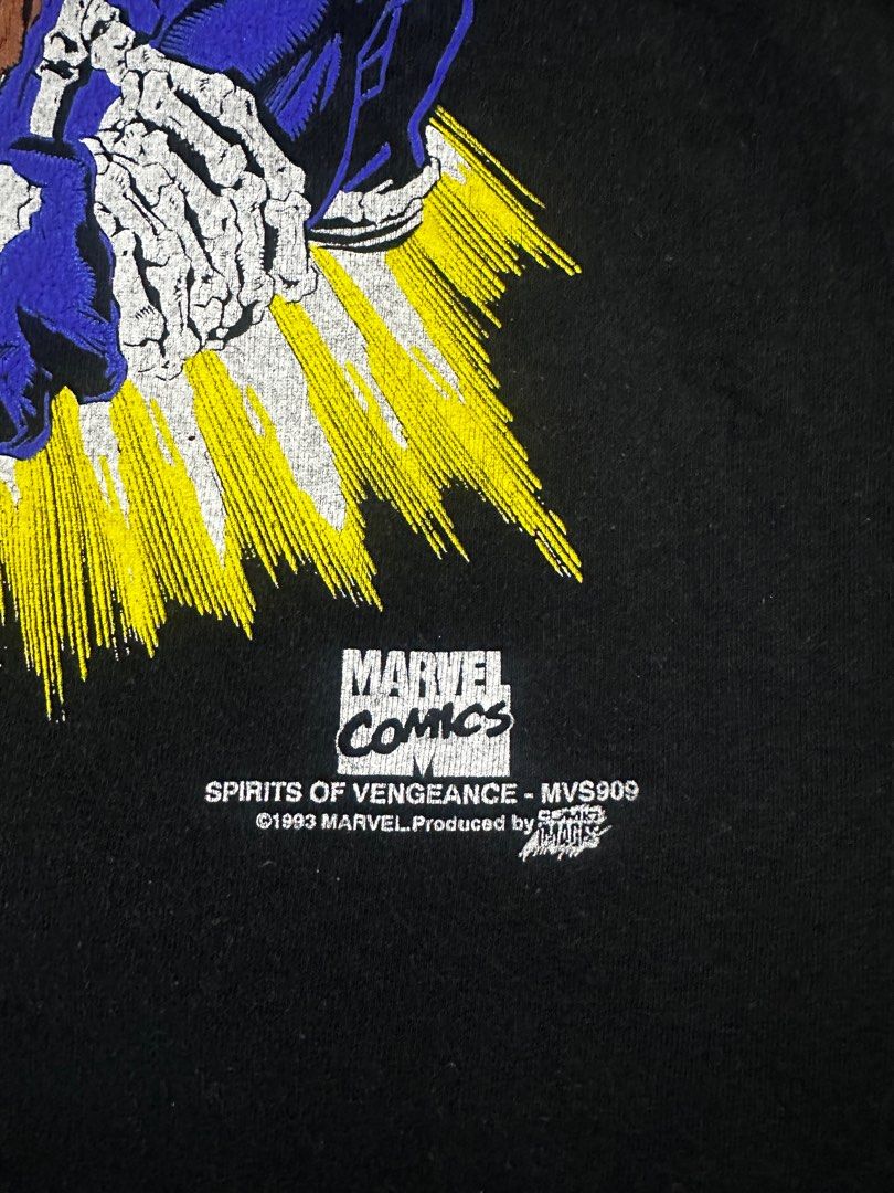 Ghost rider vintage marvel comics 90s, Men's Fashion, Tops & Sets ...
