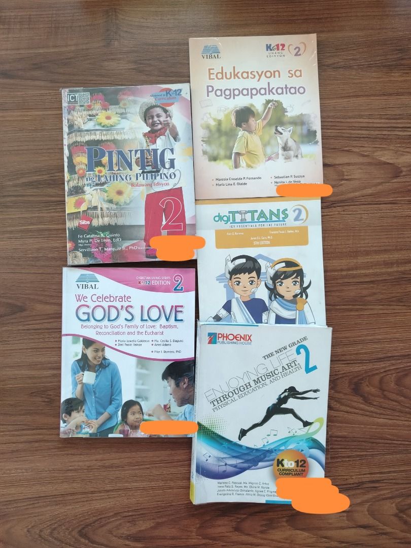 Grade 2 Text books (Category: Textbooks) located in Santa Rosa. Submitted by bsuiza (Listing ID 1303084585, Image 1). Description: P500 for all.