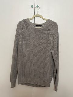 Gray Knit Sweater